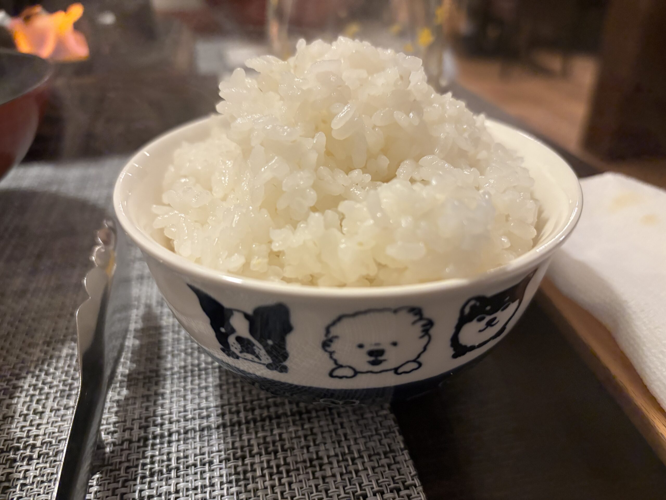 かわいい茶碗
