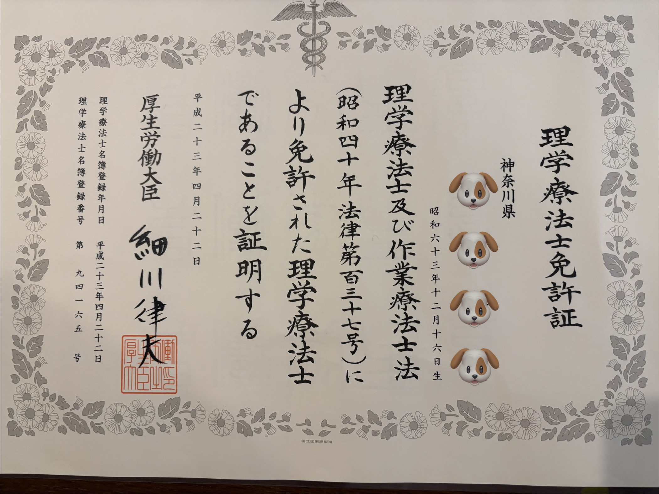 理学療法士 国家資格