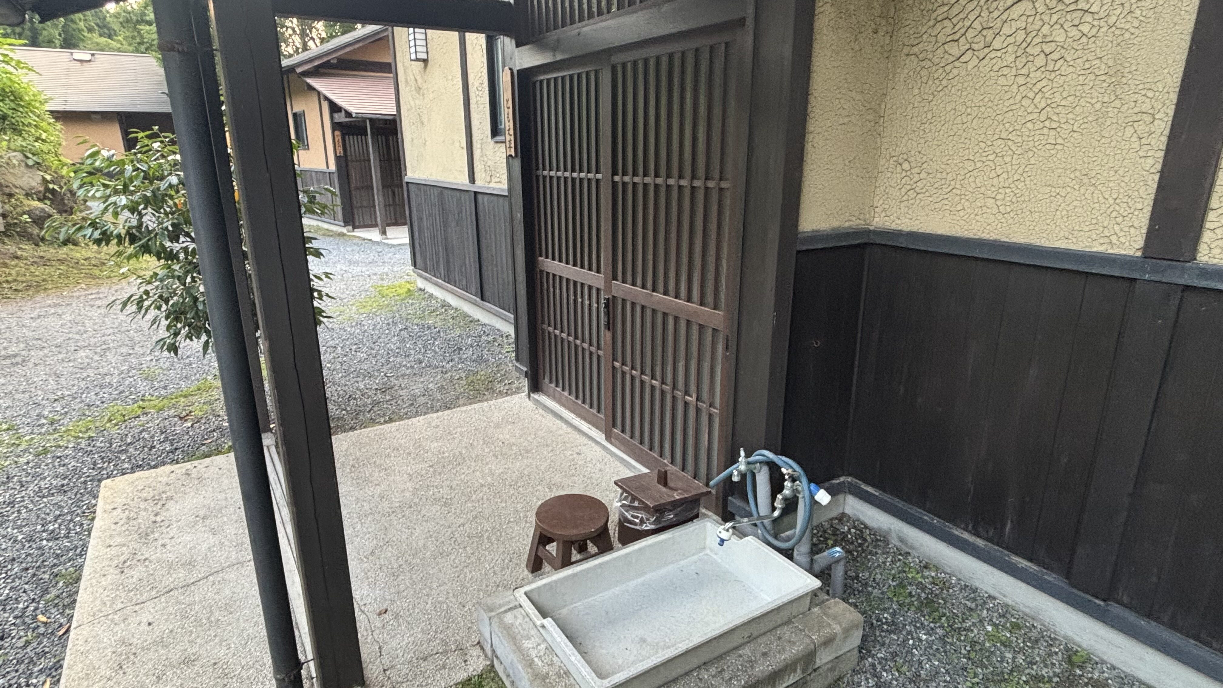 わんこ用足洗い場